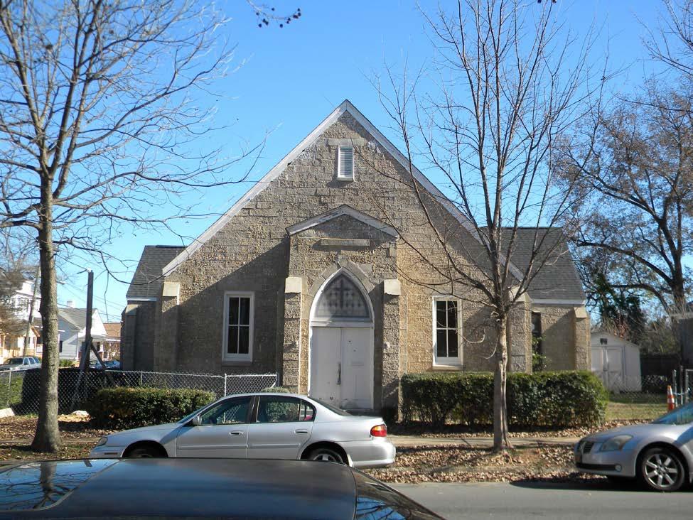 D. Special Significance Summary: Gethsemane Seventh-Day Adventist Church at 501 South Person Street is architecturally significant for its method of construction unreinforced concrete blocks