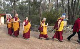 In June, at the request of Tara Institute in Melbourne, we organised a three week Yamantaka retreat, which was held in the monastery gompa.