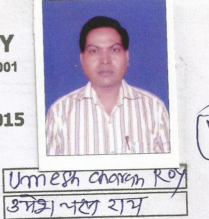 0878 UMESH CHARAN ROY Father/Husband BANARSI PRASAD ROY Mother MAYA DEVI At - Shyampur, PO - Lalapur (Bhader), PS - Kahalgaon Examination