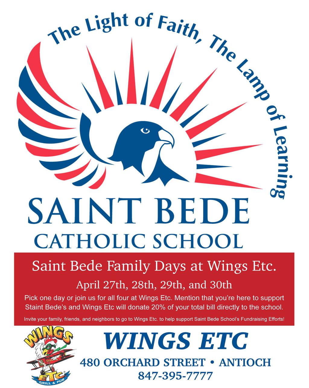 Bede Parish The Legion of Mary is now established in Ingleside through St. Bede Parish. We meet on Thursdays from 7:00-8:30 PM in the Faith Formation Center Conference Room.