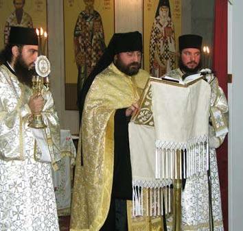The Consecration of His Eminence, Bishop George of Alania T he Holy Synod in Resistance of the Orthodox Church of Greece, at its thirty-second session on 5 November 2005 (Old Style), at the Holy