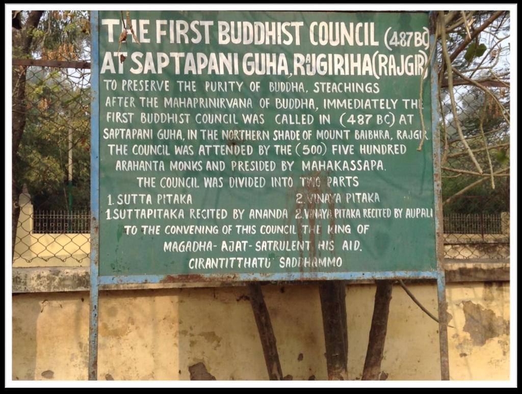 60 First Council The first council occurred 3 months after Buddha's death. It was not a council at all but rather a communal gathering.