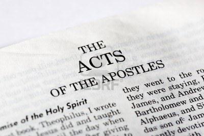 ARE THOSE ACTS WE READ ABOUT IN YOUR CHRISTIAN LIFE