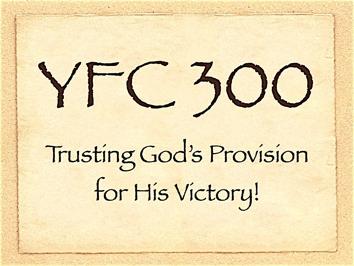 Although He began with 32,000 men from Israel, and after passing over 22,000 who did not want to fight, God chose from the remaining 10,000 a group of 300 that He would use.