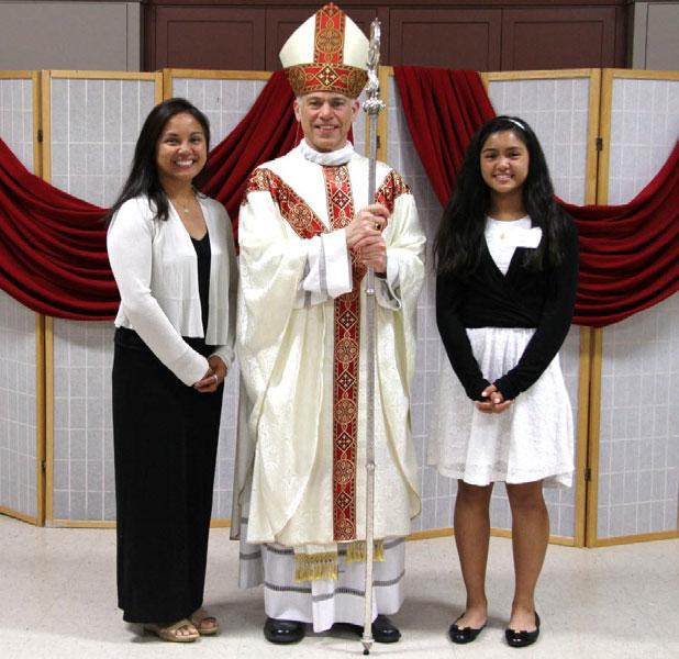 Classes and preparation last until January/February when they receive the Sacrament of Confirmation, conferred by a Bishop.