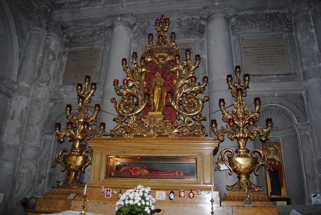 As Venice is an ancient city it is a great site for Christian Orthodox pilgrimage for Russian speking people a very good Russian resource listing most of the Venice related holy relics is here.