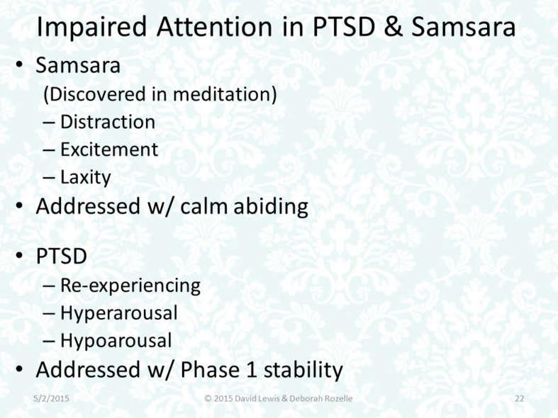So there s another two-phase structure IS IT functionally analogous to the two-phase structure of PTSD therapy?