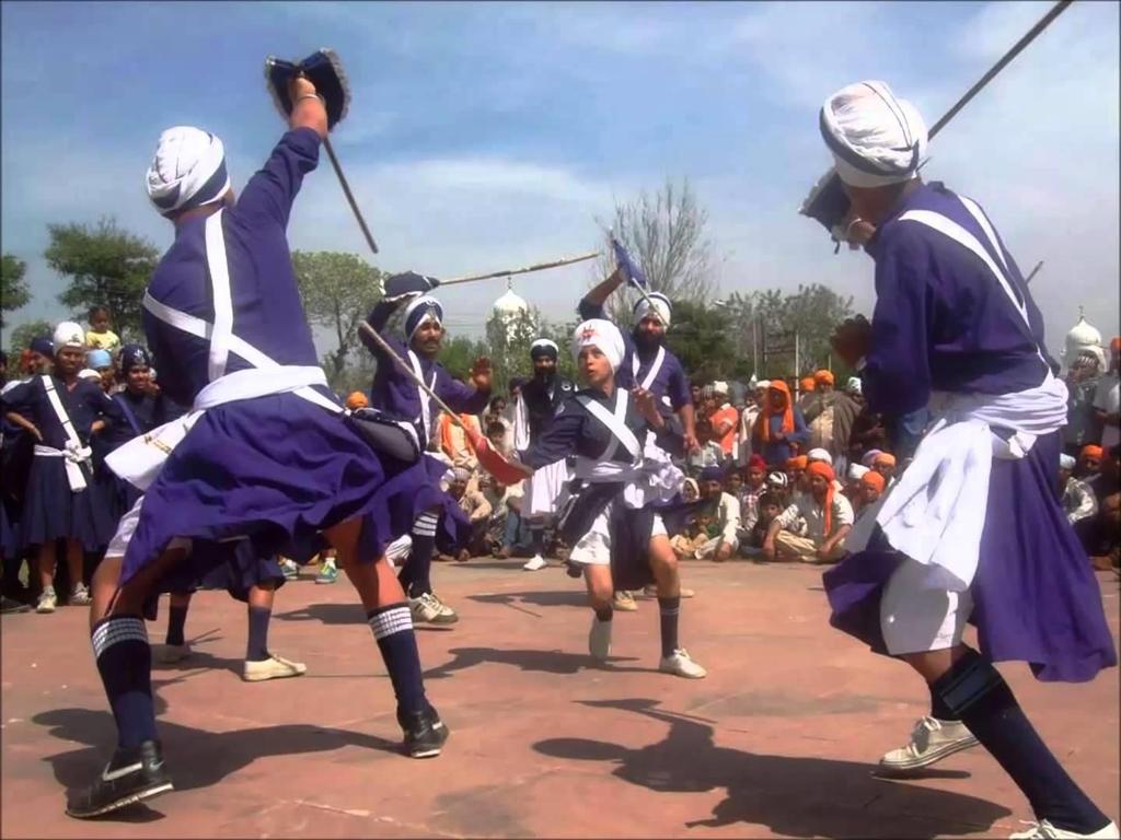 (A group of teenage Sikh boys practicing Gatka the Sikh martial art of sword fighting) The idea behind teaching Gatka to whoever wants to learn, is to strengthen everyone bodily as well as mentally