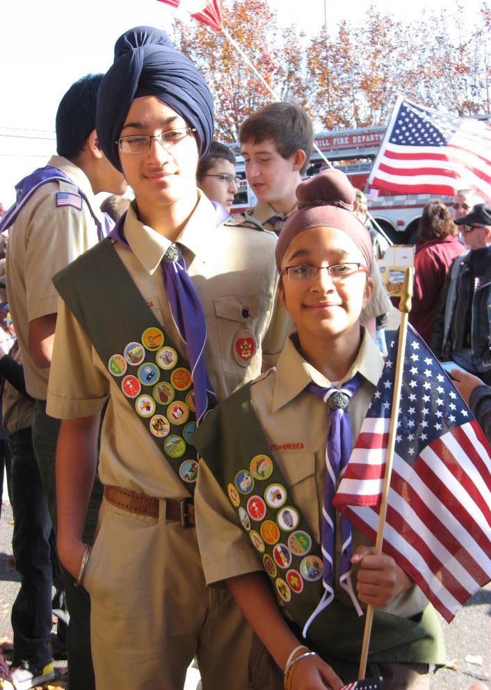 The Sikh Faith and Scouting have shared common values which fit perfectly and it behooves all Sikhs to be part of Scouting.