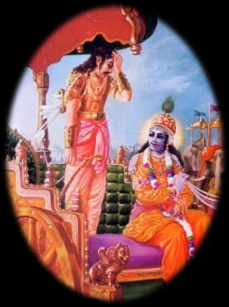 a devotee 46 Arjuna (overwhelmed with