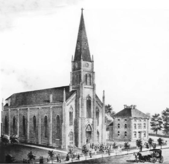Plans for a new church were begun with the purchasing of a set of plans and specifications that had been used in the construction of the Cathedral of Fort Wayne, Indiana.
