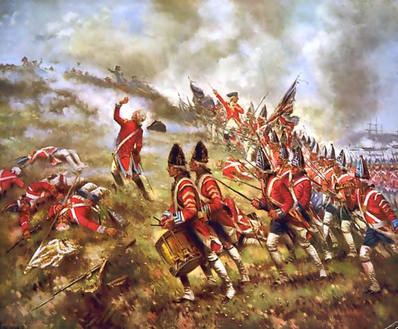 Battle of Bunker Hill Redcoats won the battle, but at tremendous costs: More than 1000 British casualties: the loss we have sustained
