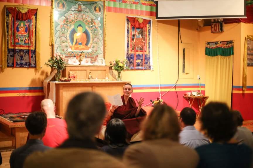Geshe Kelsang Wangmo, The Heart Sutra: the Profound Union of Wisdom and Compassion, October 2013 During October 2013, Ven.