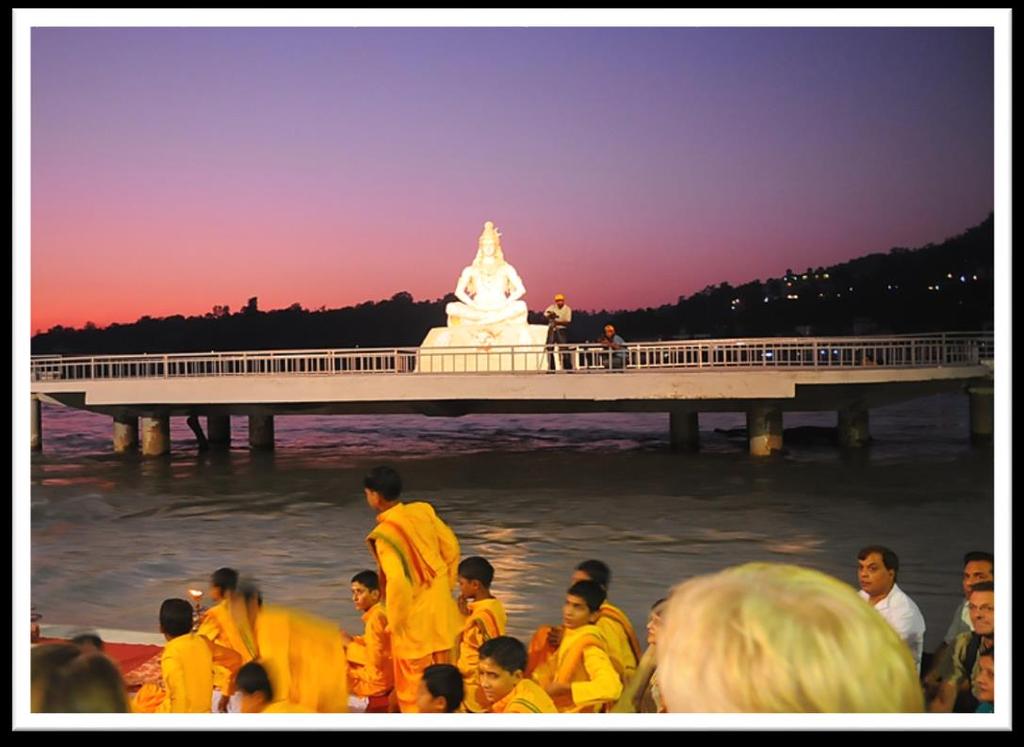 FEBRUARY 28 th THROUGH MARCH 3 RD RISHIKESH AND HARIDWAR GANGES RIVER TOWNS The next morning, drive approximately two hours to the sacred city of Rishikesh.