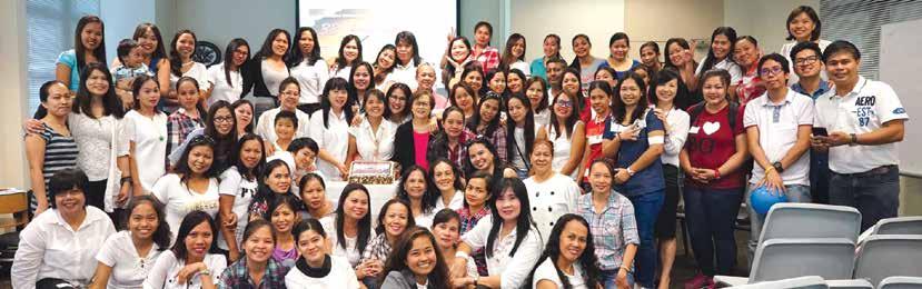 33 years of God s goodness by Jewel Philemon HOLY COMMUNION TO HOME BOUND MEMBERS by Sylvia Heng & Alice Yeo The Filipino Connection (TFC) celebrated its 33rd Anniversary at PLMC on Sunday, 23 April
