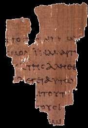 Rylands Papyrus (P52) John 18:37-38 c.