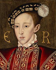 at age 70 Edward VI reigns 6 years (minor) Lady Jane Grey (16