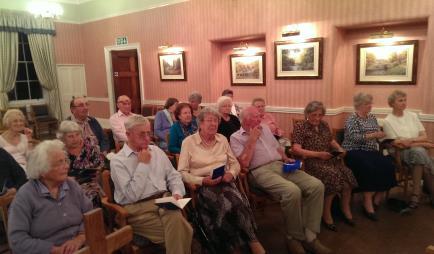 Seniors' Derbyshire Adventure Not content with the odd day out or morning coffee, 23 seniors from St Giles ventured forth for a holiday at Willersley Castle hotel in the lovely village of Cromford,