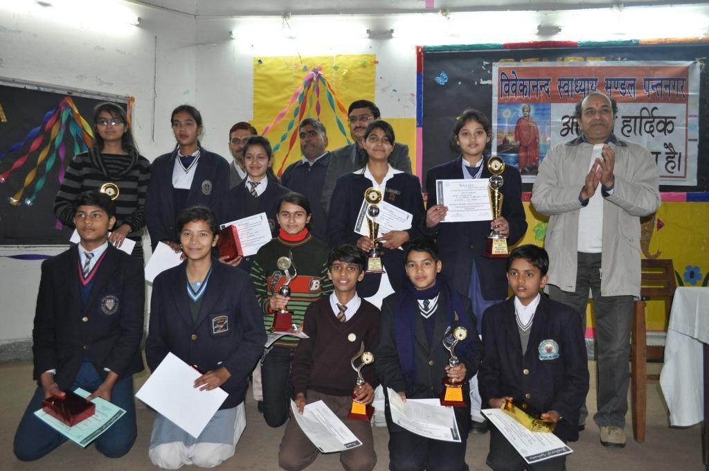 The winners are : Senior section 1. Sheetal Joshi, St. Theresa Public School, Kathgodam, 2. Sheva Khan, Campus School, Pantnagar, 3. Nimisha Karnatak, Campus school, Pantnagar, Consolation Prize 1.