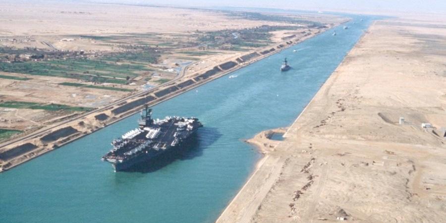 Egypt s Gift to the World The New Suez Canal Egypt's President Abdel-Fattah El-Sisi officially opened the new 35-kilometre channel on 6 August 2015 after completion in July 2015.