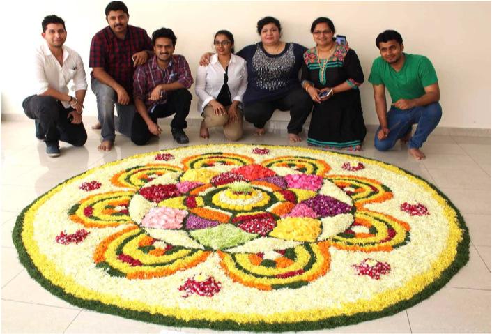 Onam Celebrations in Globelink West Star Shipping Onam is the festival of Kerala celebrated in the first month