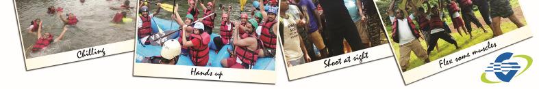 In August, Globelink India organized 2 river rafting trips for their key clients.