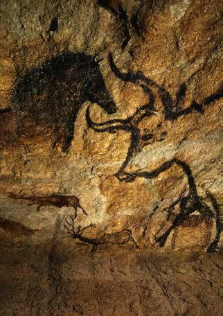 GREAT HALL OF BULLS, LASCAUX CAVES An example of animals depicted in a prehistoric