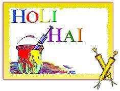 12, 2017 FROM: 11:30 1:00PM HOLI CELEBRATIONS IN HOM WITH