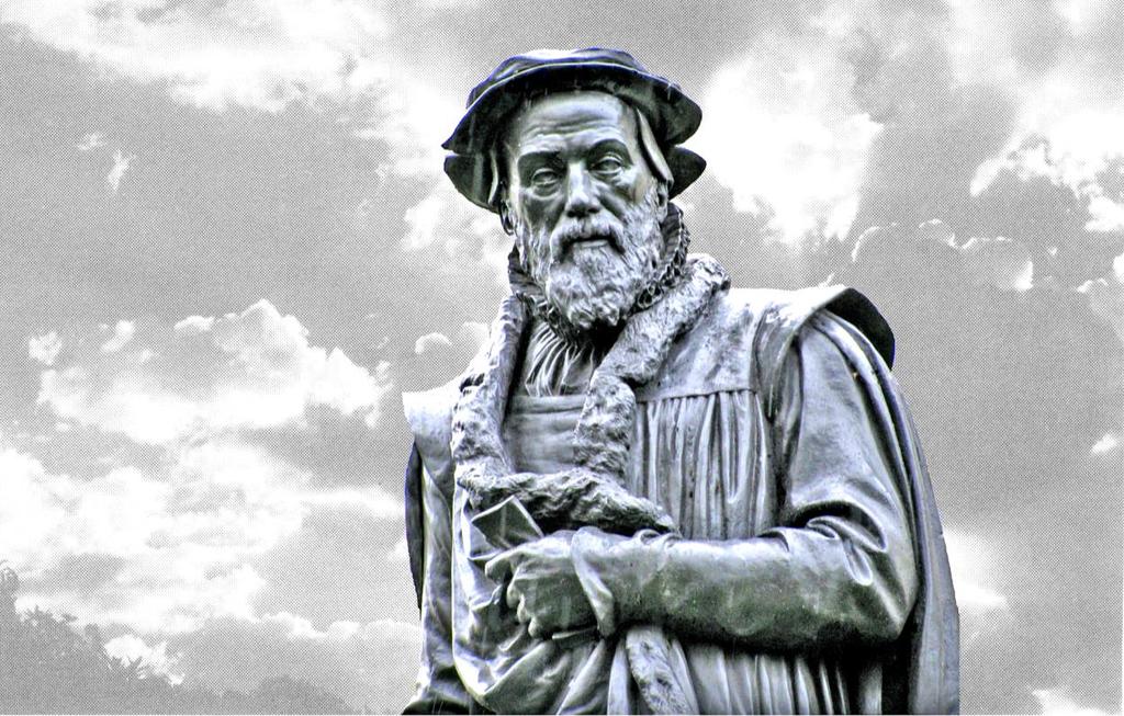William Tyndale Father of the English Bible The William Tyndale Memorial at Victoria Embankment Gardens in London, England William Tyndale (1494-1536) was the first person to translate the Bible into