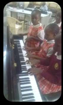 Here are some budding musicians: Another wonderful activity was the privilege of attending a three-day Mentorship Programme at Alliance High School.