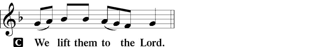 SENIOR CHOIR ANTHEM He Loved Us To The End First Reading: Acts 2:14, 36-41 R C This is the Word of the Lord. Thanks be to God. Second Reading: I eter 1:17-25 R C This is the Word of the Lord.