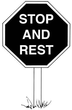 THURSDAY MAY 21 THE SIGN OF REST (Hebrews 4:9 11) People often blame us as Sabbath keepers for trying to work our way to heaven by keeping the Sabbath. We hear that all the time. How should we answer?