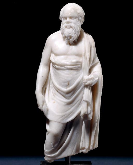 Plato s Socrates Figure 2 Portrait statuette of Socrates, c. 200 bce 100 ce, height 27.5 cm. British Museum, London. Photo: Scala, Florence/HIP.