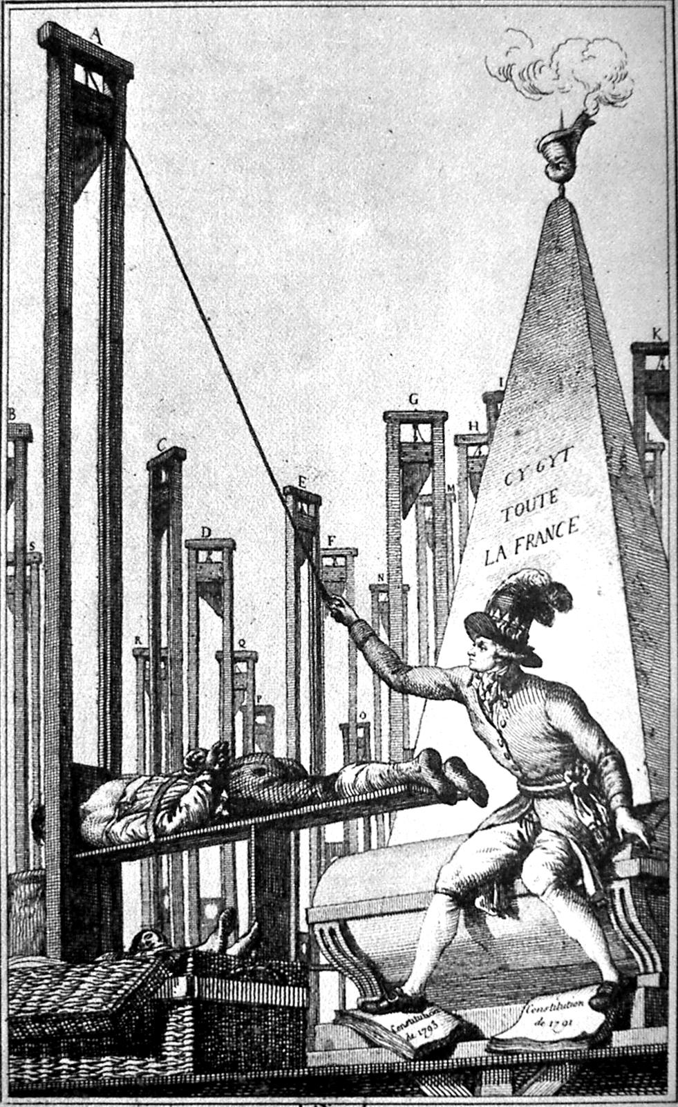 N E W Y O R K S T A T E S O C I A L S T U D I E S R E S O U R C E T O O L K I T Supporting Question 3 Featured Source A Source A: Unknown artist, engraving of Robespierre and the guillotine,