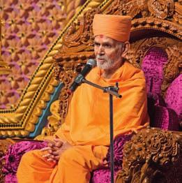 Not only the followers of BAPS, or the followers of the Swaminarayan Sampradaya, or the followers of Vaishnav sampradayas, but all followers of Param Pujya Mahant Swami Maharaj blesses the assembly