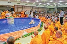 DELHI 8-9 Thursday-Friday A shraddhanjali assembly in honour of Pramukh Swami Maharaj was held in the mandir hall. For details refer to Swaminarayan Bliss, November-December 2016, pp. 25-27.