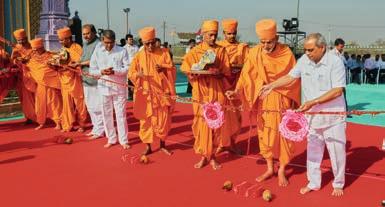 It marked Pramukh Swami Maharaj s 96th birthday celebration and Surat BAPS Mandir s 20th consecration anniversary.