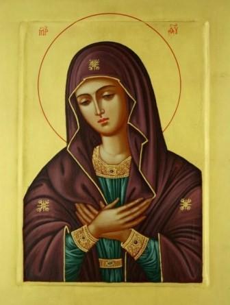 Prayers to the Theotokos It is truly meet to bless thee, O Theotokos, who art ever blessed and all-blamelesss, and the mother of our God.