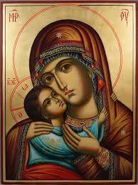 She is the greatest and most honored among the Saints and is higher in glory than all the ranks of the Holy Angels.