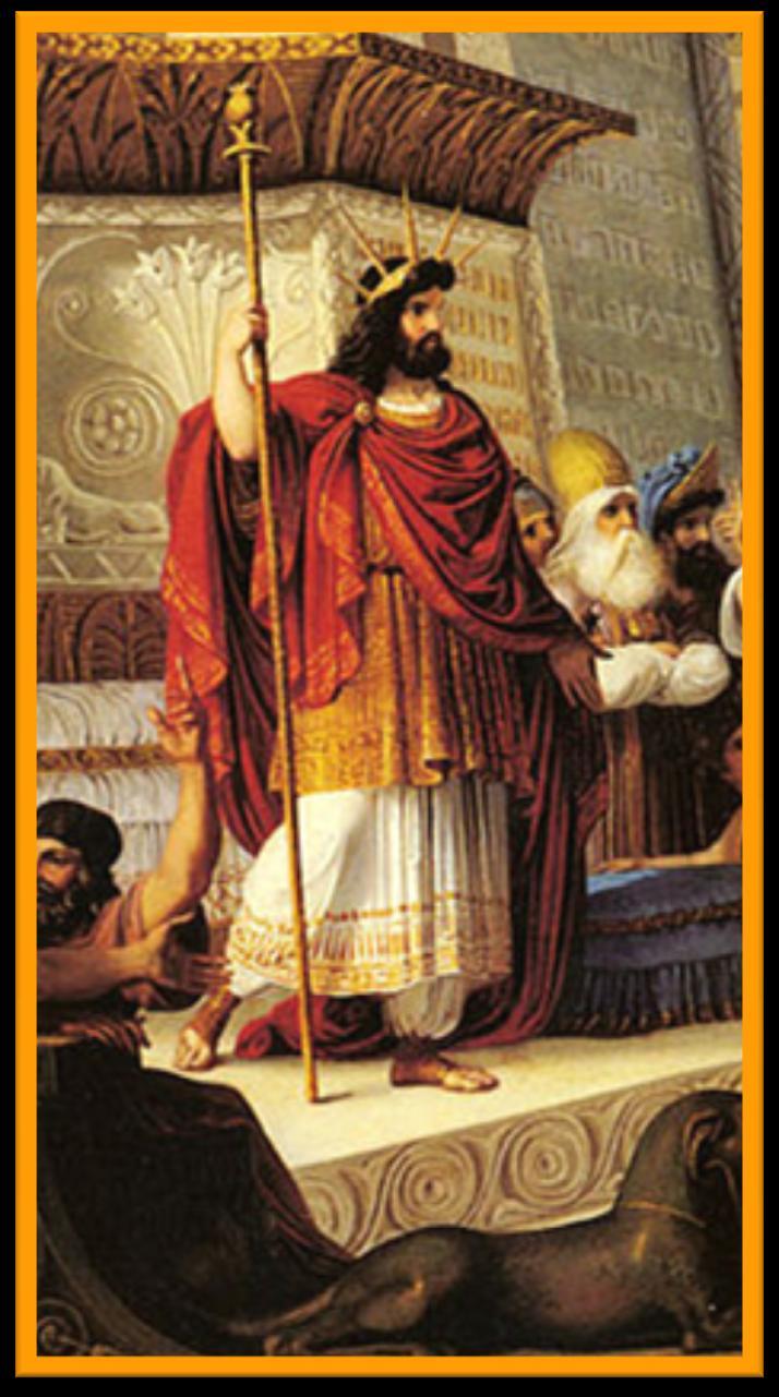 King Solomon Dauid s Son King of Israel Wisest