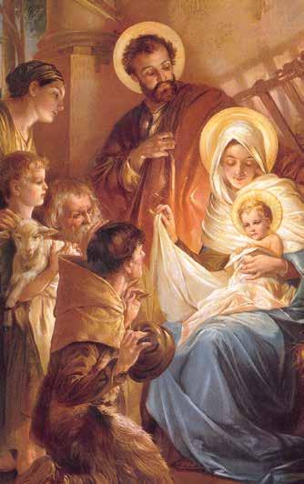 December 2013 Come Adore the Newborn King! by Scott Fitzgerald Midnight Mass on Christmas night is an especially beautiful and moving liturgy.