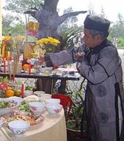 In this festival, Vietnamese Buddhists cook special foods, clean the house, worship the spirit of dead ancestors, wish New Year's greetings, and give lucky money to children [13]. Fig.