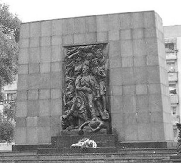 Figure 2: Warsaw Ghetto Uprising Monument,