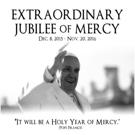 After the apparition, she shared her message with us: 2. The extraordinary Jubilee Year of Mercy!