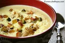 Made up of rice, milk and various kinds of dry fruits, kheer is one of the most