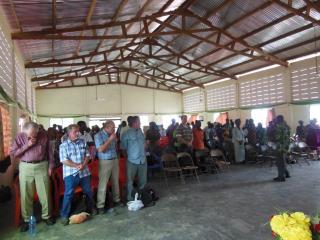 that we participated in at the congregation in Dzodze.