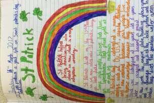 Enrichment Page St Patrick s Day Year 5 To start off our St Patricks day celebrations we had a whole school assembly. In this we learned who St Patrick was.