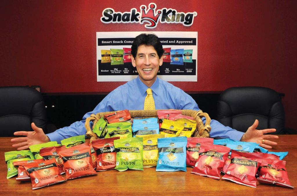 COVER SNAK KING CORP. If we re doing it right and we re focused on that, the growth will come. BARRY C. LEVIN, CHAIRMAN AND CEO, SNAK KING CORP.