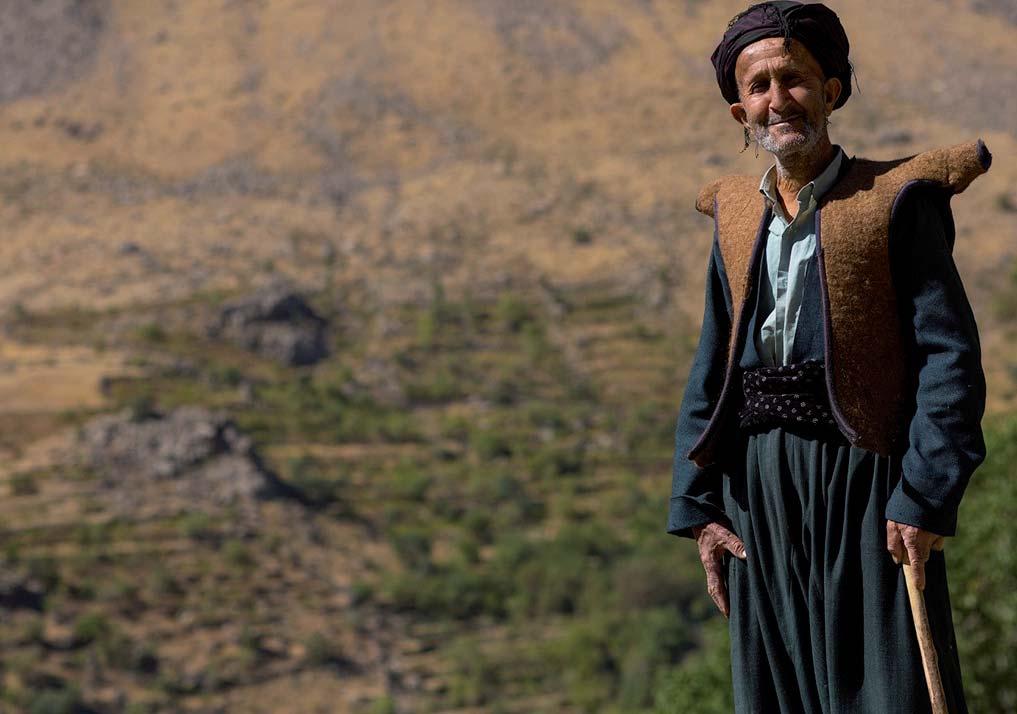 All the kurdish men wear