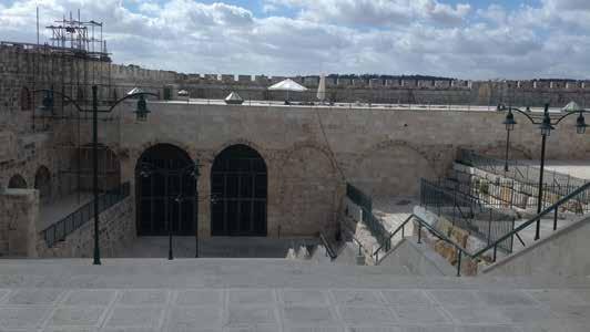 The events of 1996: renovations of Al-Marwani Mosque and the destruction of antiquities In 1996, following the inauguration of the Western Wall Tunnels extending towards the Via Dolorosa, riots broke